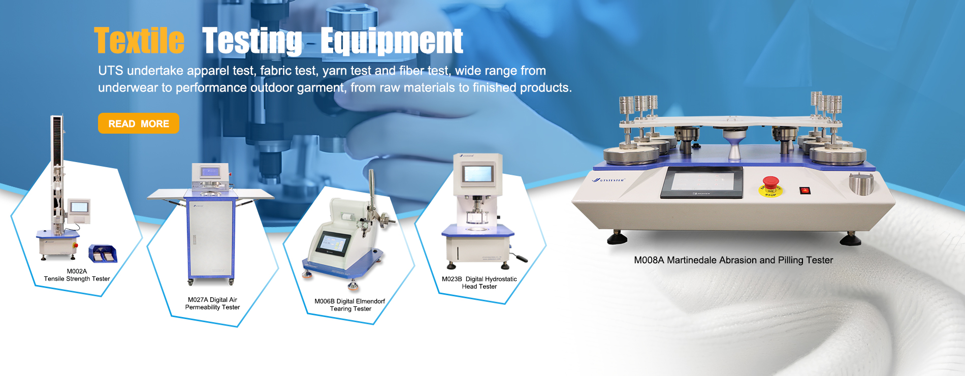 Textile test equipment